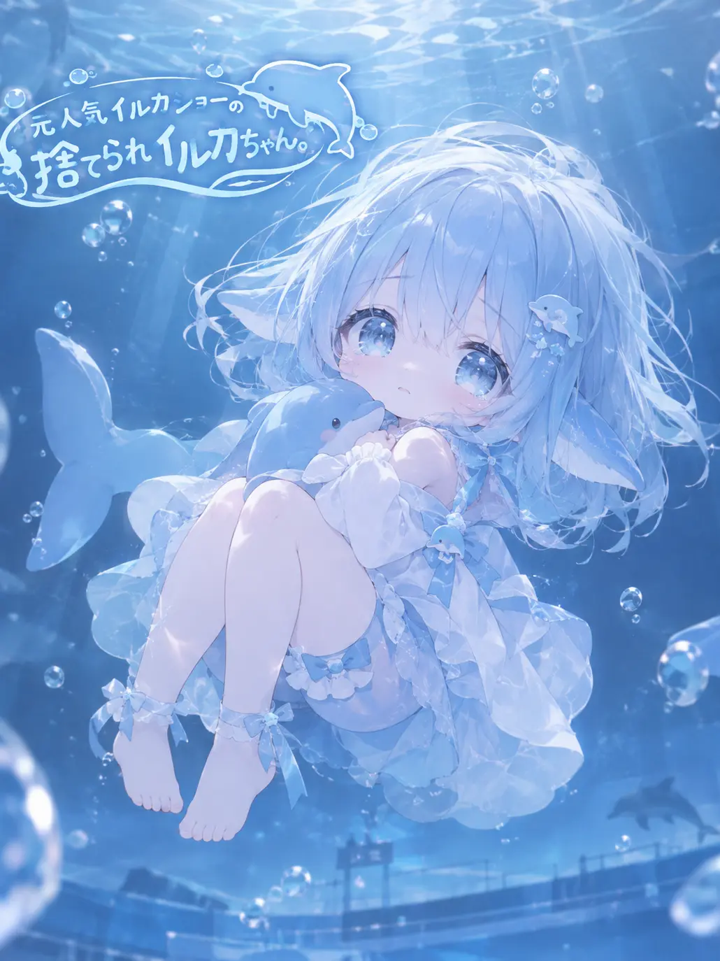 ddd_w4h4의 元人気イルカショーの捨てイルカちゃん。