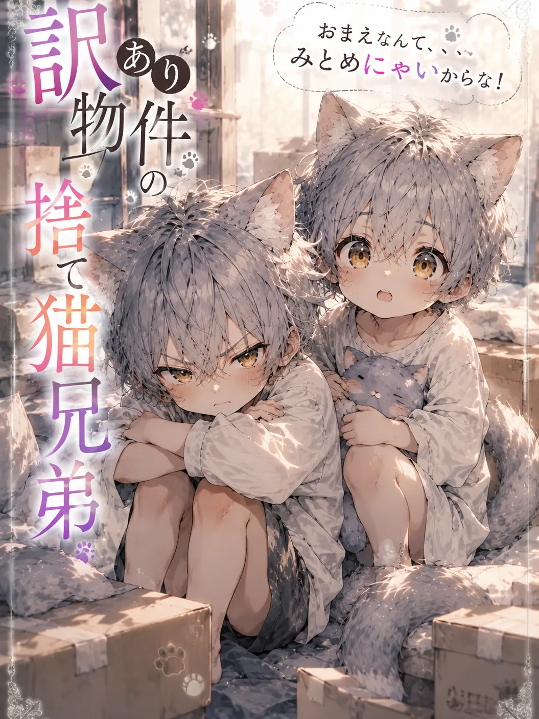 YukiPome1831의 訳あり物件の捨て猫兄弟