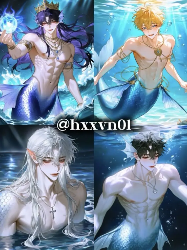 hxxvn01의 [BL] 무인도에서 만난 인어 왕자들