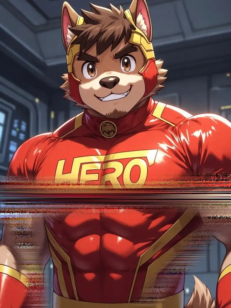 Ryukyu555의 ヒーローレッド犬！