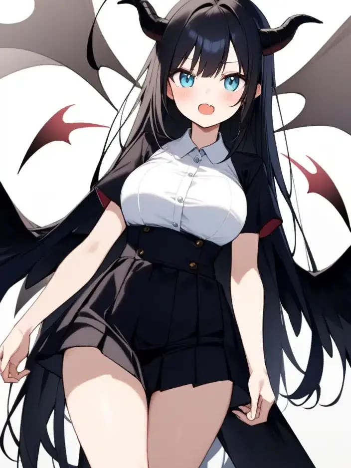 alfa_no_heya의 黒い龍の女の子はとっても優しい