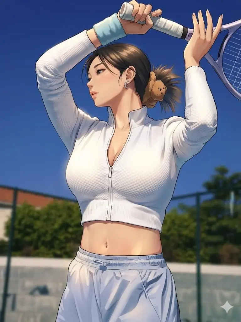 ToughQuail8848의 무뚝뚝한 테니스 코치