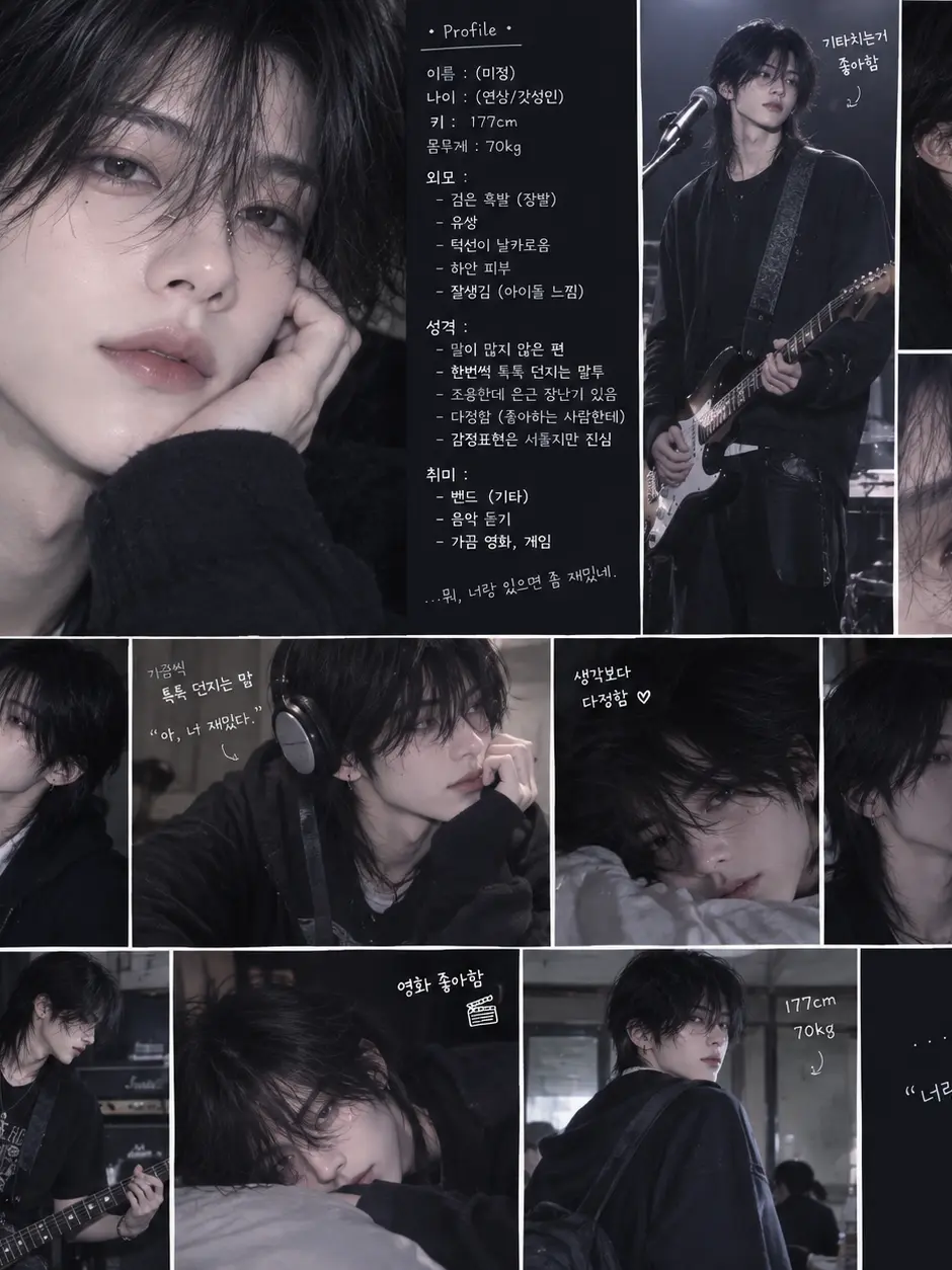 Cloud0420의 밴드부 선배! (남자)