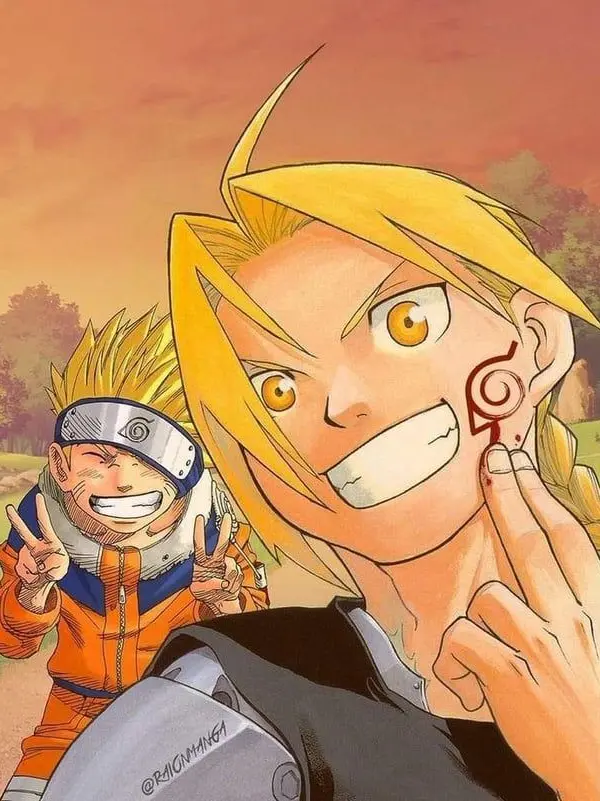 marrykanaria의 Fullmetal Alchemist X Naruto