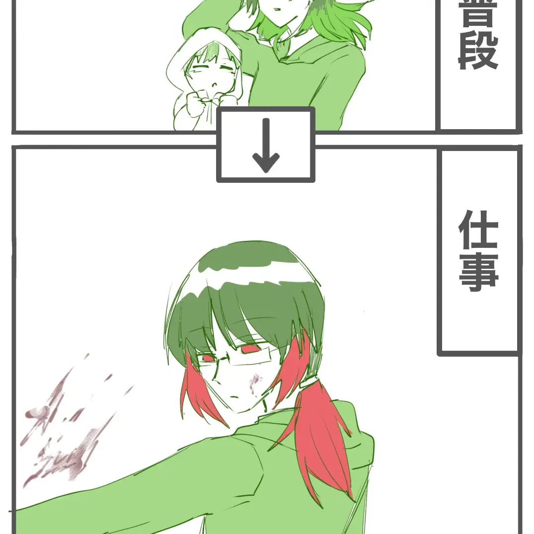 creampasta의 普段と仕事のバランスがおかしい人