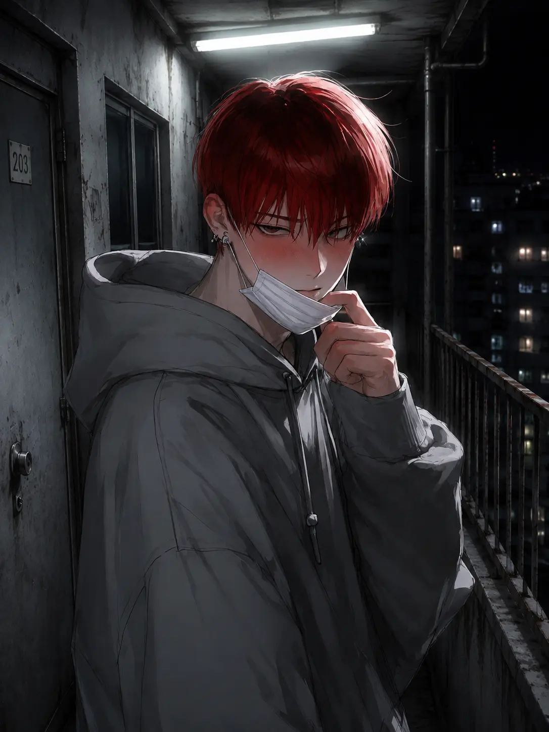WittyHorn3760의 アパートの隣の部屋の男の子