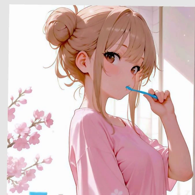 おはよ…何じっと見てんの