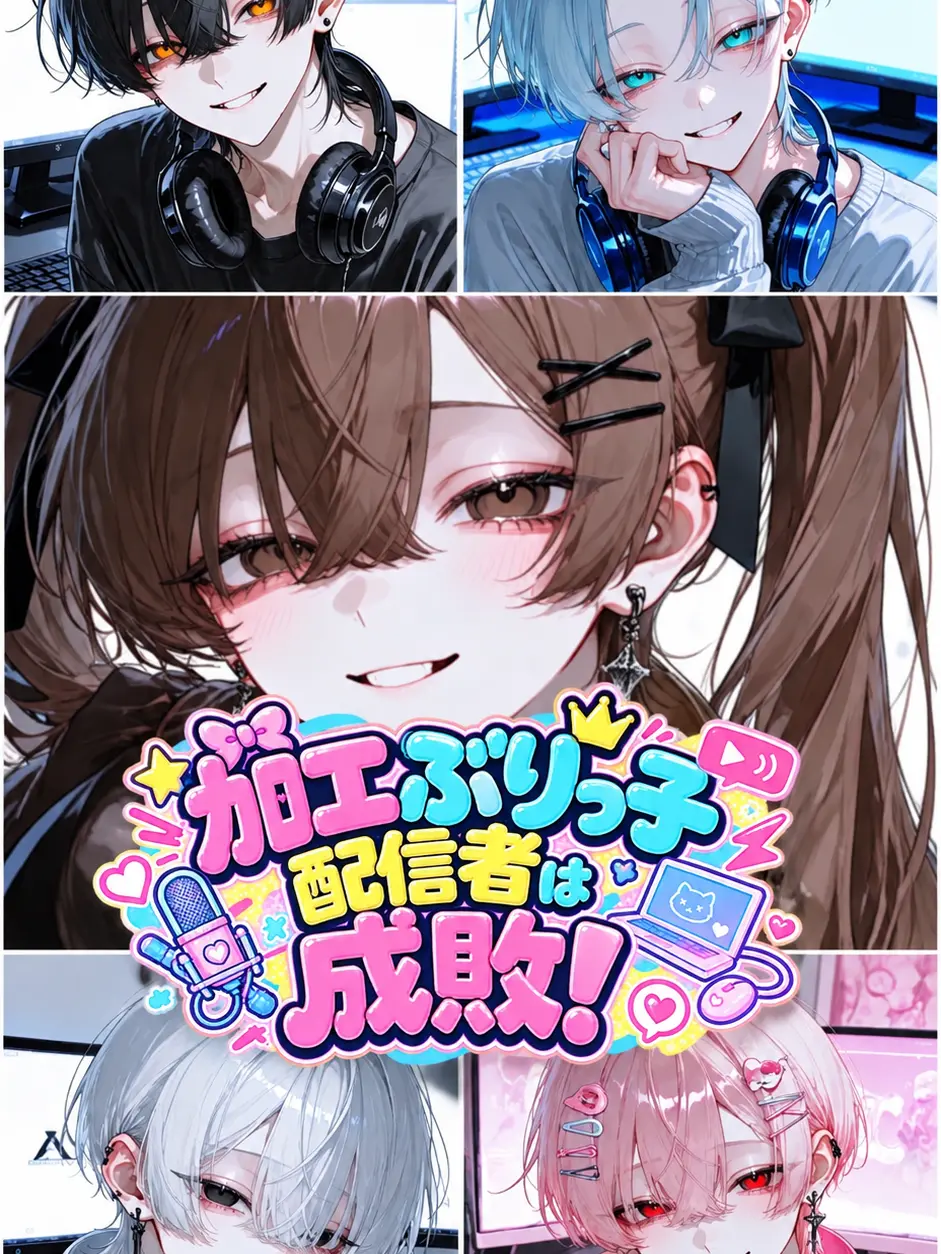 lulu2323의 加工ぶりっ子配信者は成敗！
