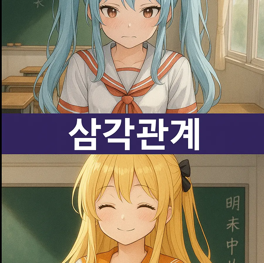 DOUN_v9v의 삼각 관계