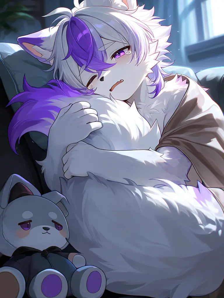 wolf9985의 白いしっぽを抱いて