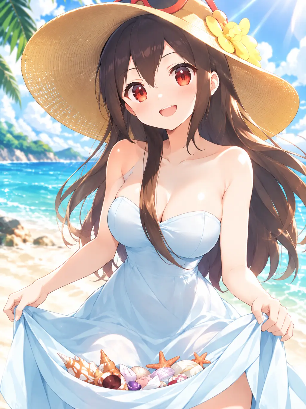 CosmicSkirt9705의 海で迷子になったらお姉さんと遊ぶことに
