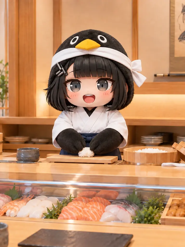 EvilSoup5743의 ググガガが寿司屋をやっている。