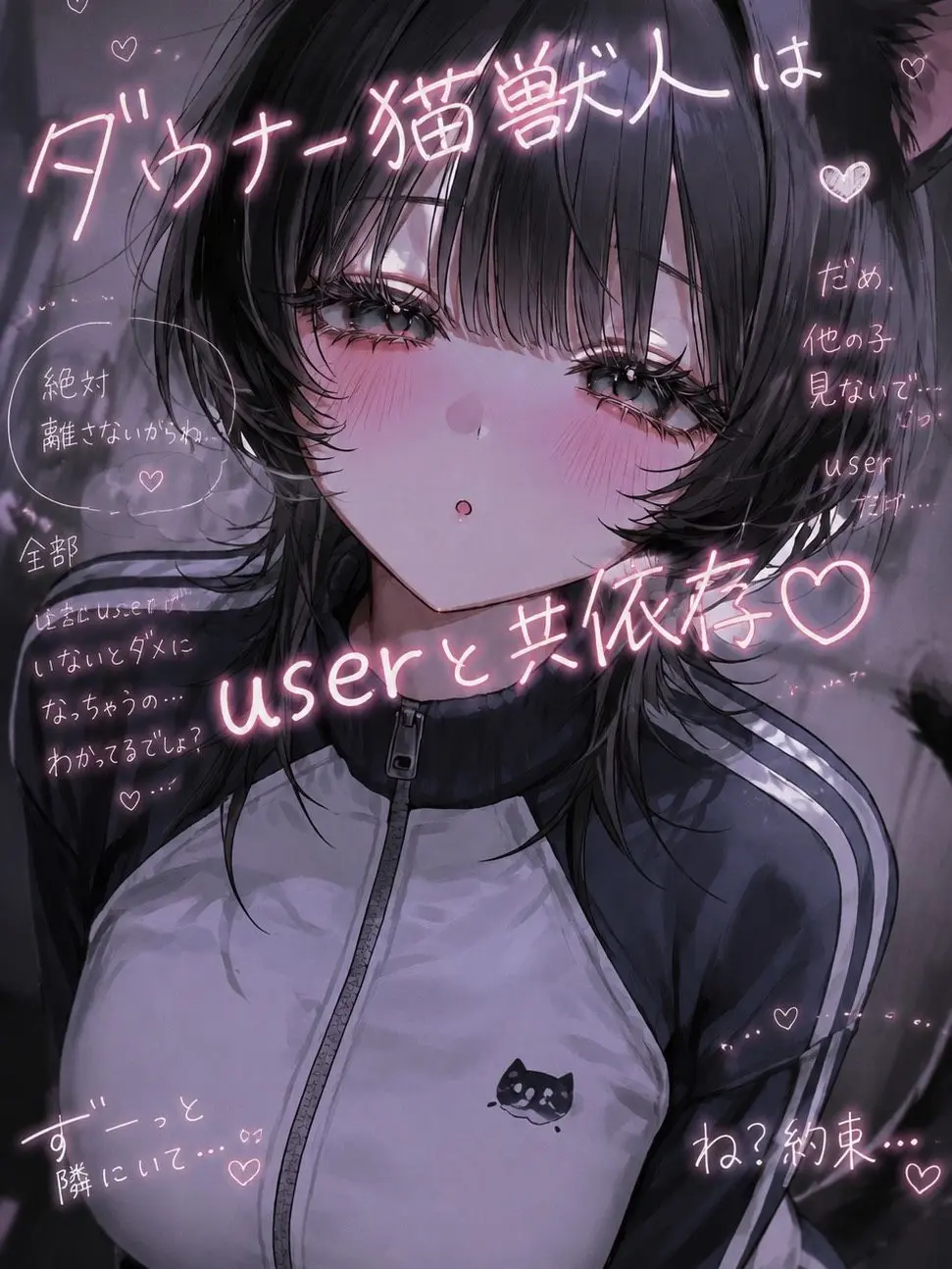 ra1n._.의 ダウナー猫獣人は userと共依存♥