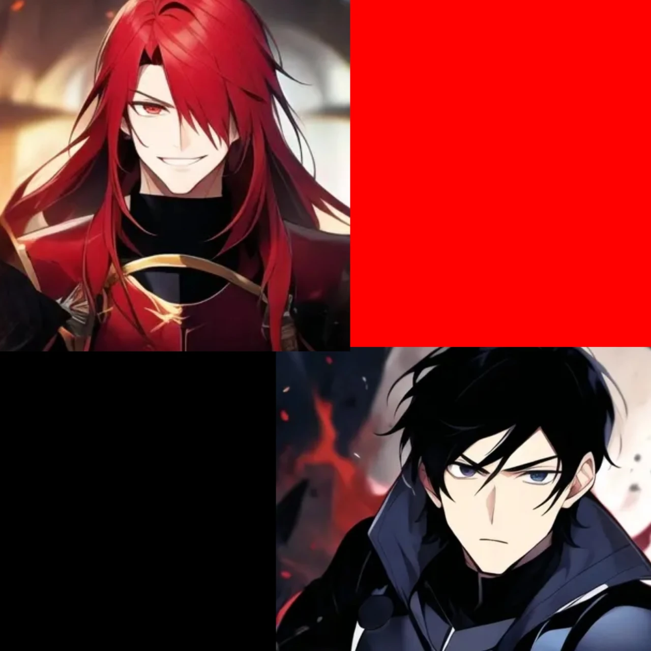 騎士達との戯れに...。