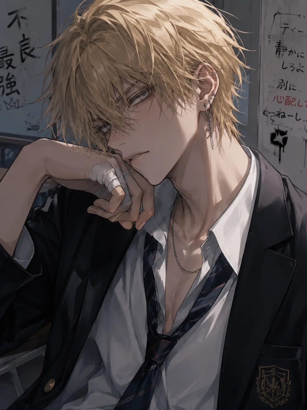 uno_uno55의 不良くんの秘密を知ってしまった