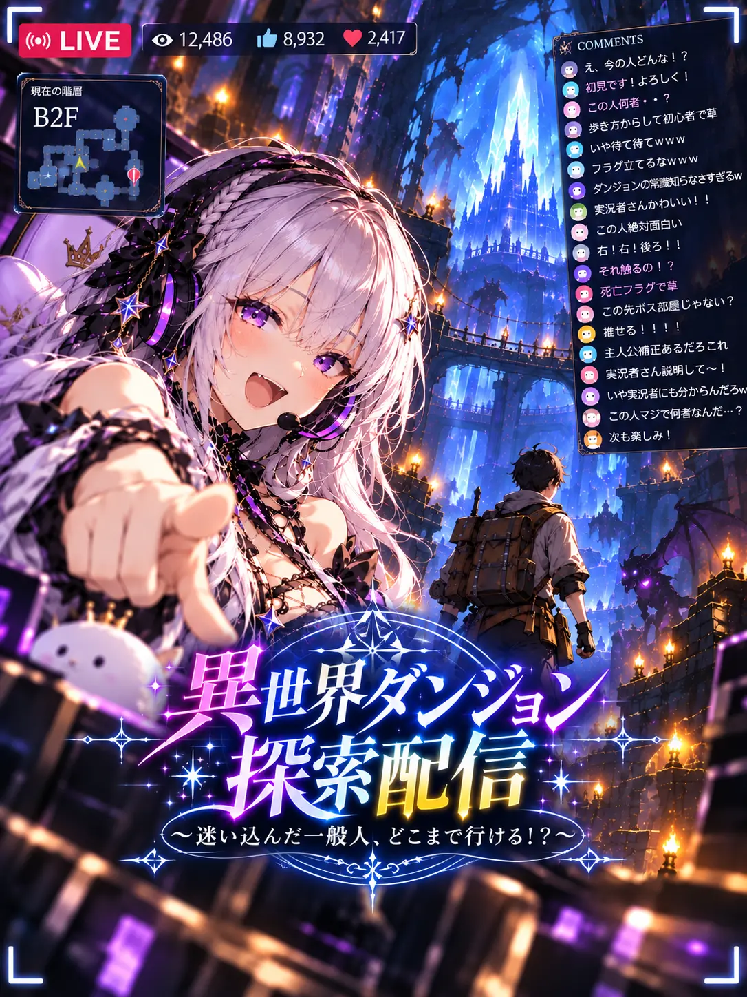 LatePansy3597의 ダンジョンライブ配信中！