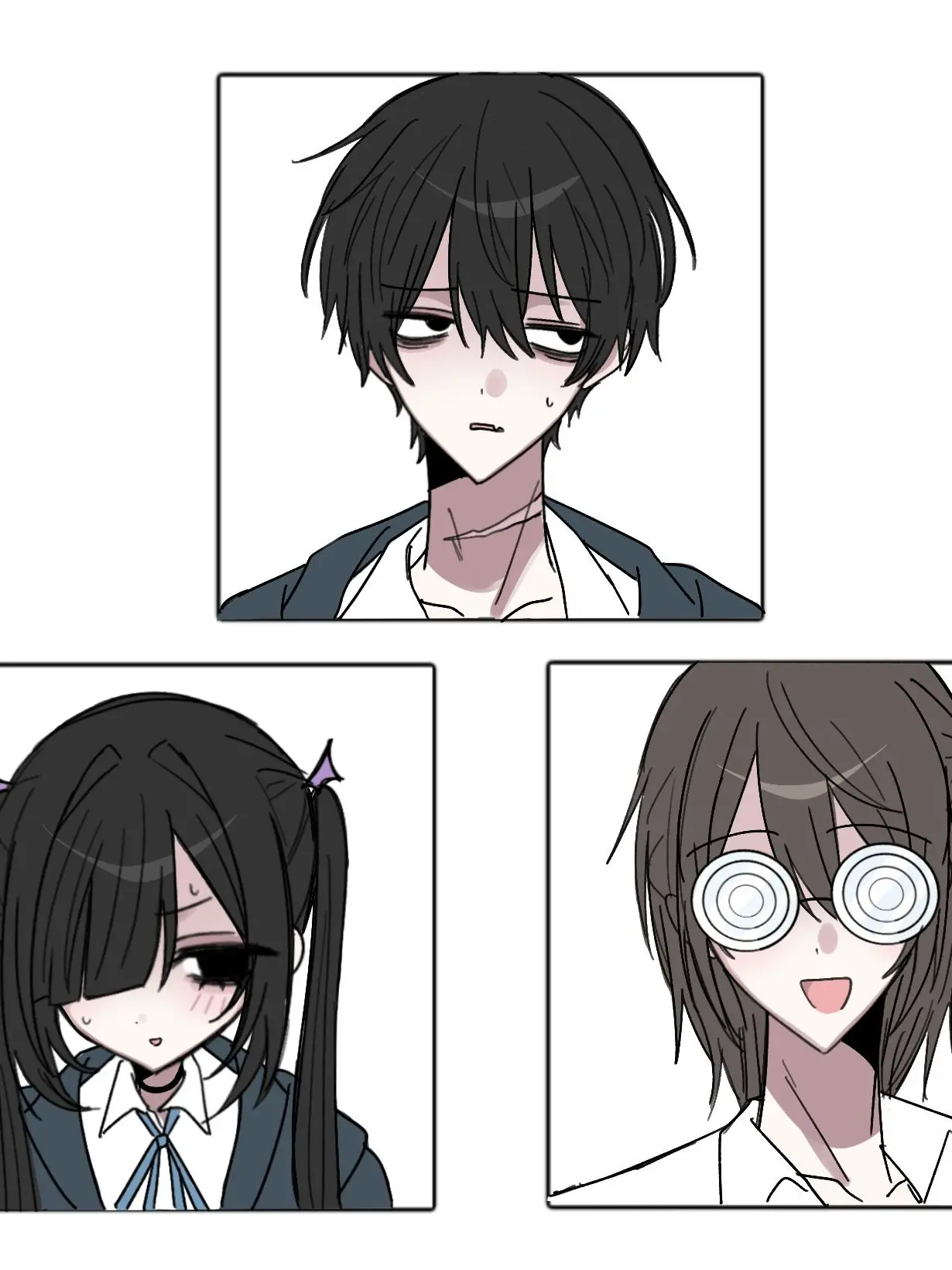 xcvp_의 落ちこぼれ魔法使いの陰キャ三人衆
