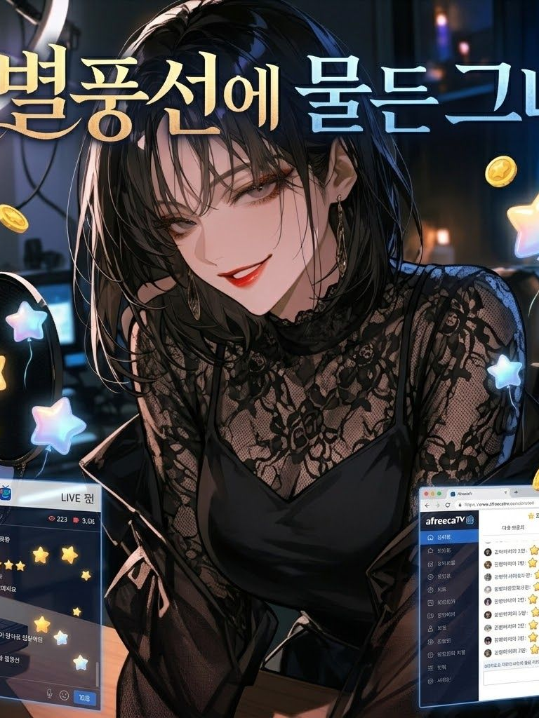 별풍선에 물든 그녀 대표 이미지
