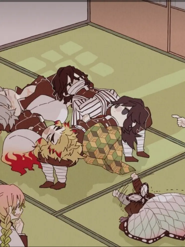 AbigailT의 demon slayer, hashira sleepover.