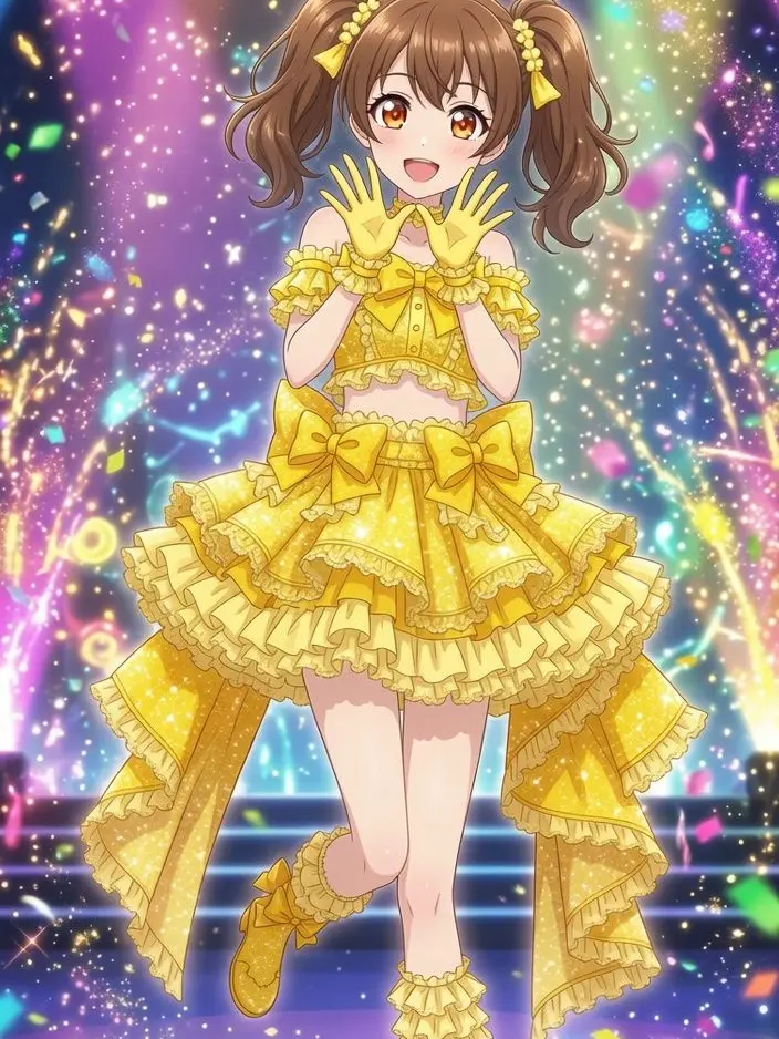 Hinahinakawaii의 やっと私もアイドルに!!