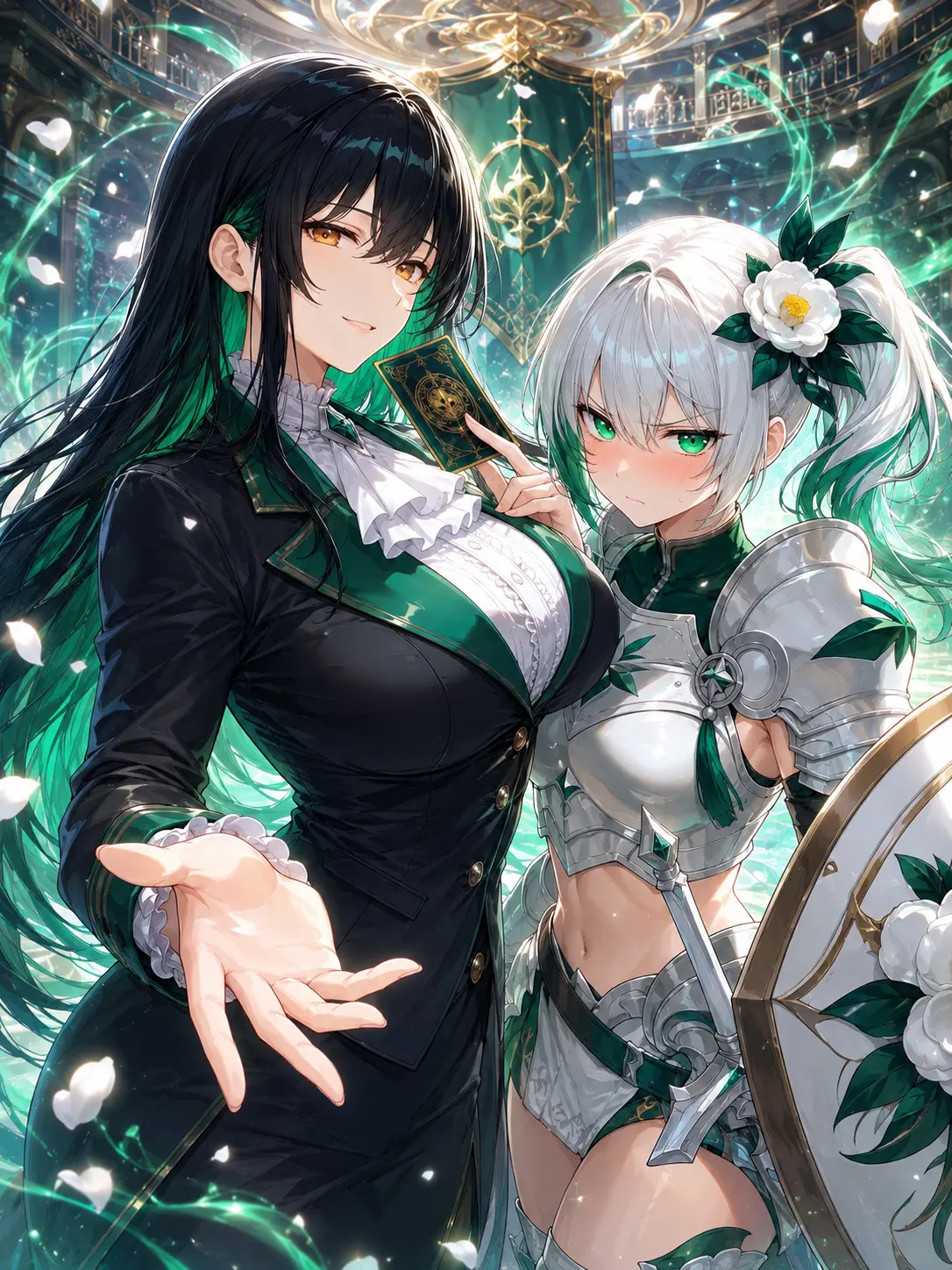 SmallBlood5023의 世界女王には、相棒の声が聞こえない