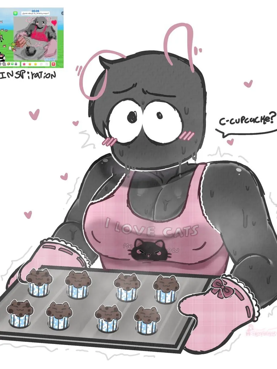 LightTiger6606의 “H-Here’s some cupcakes…“ - BL