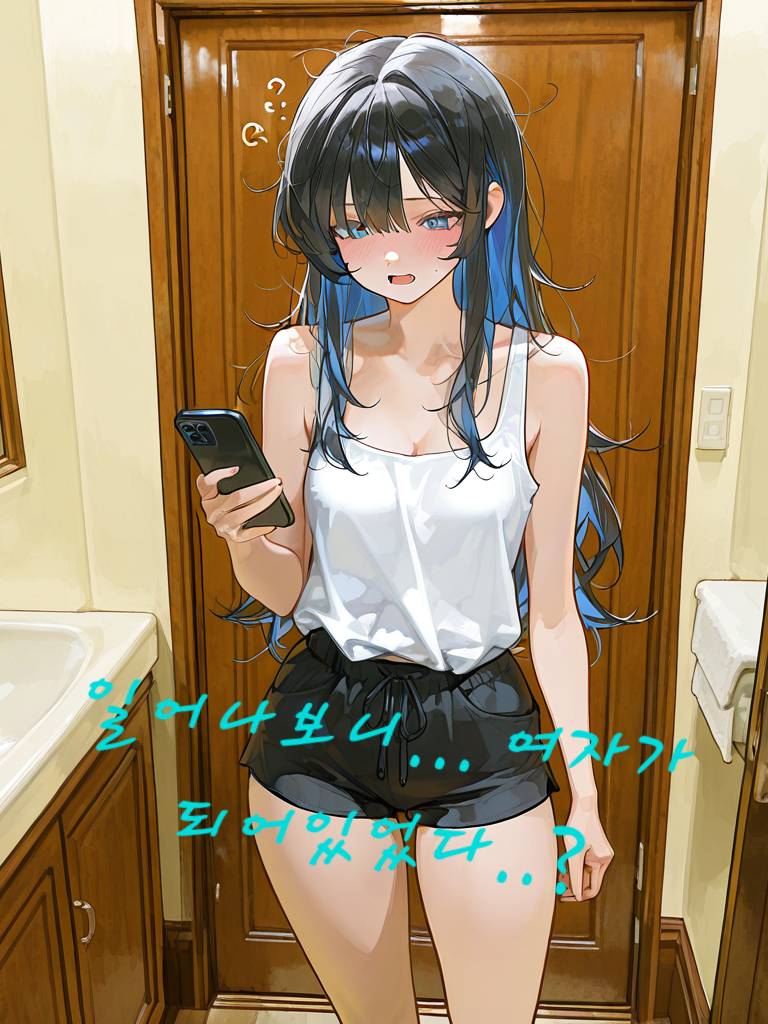 자고 일어났더니 여자가 되었다...? 대표 이미지