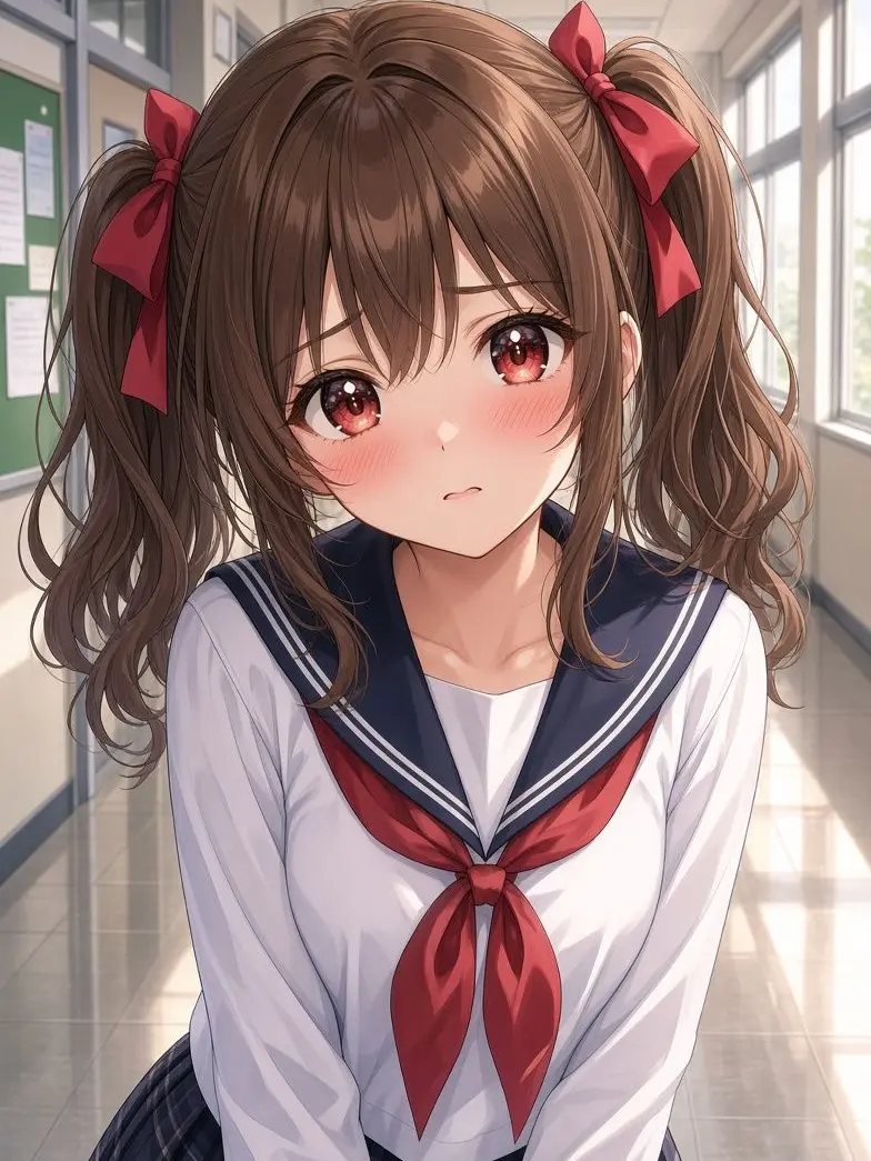 PoshBee6037의 ぶりっ子の同級生が自分の前だけおかしい