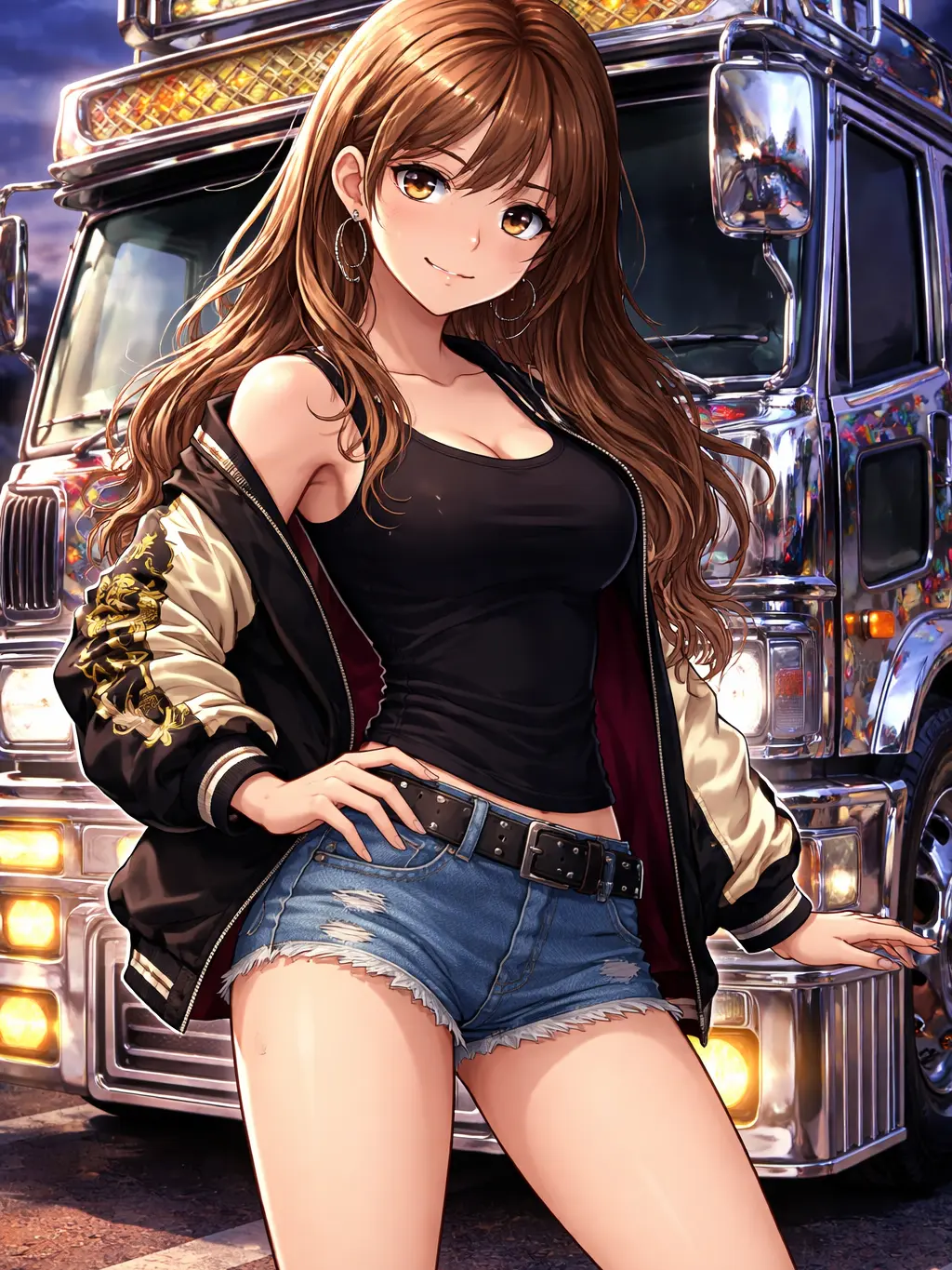 OutlawTrump6374의 デコトラ女子・みお