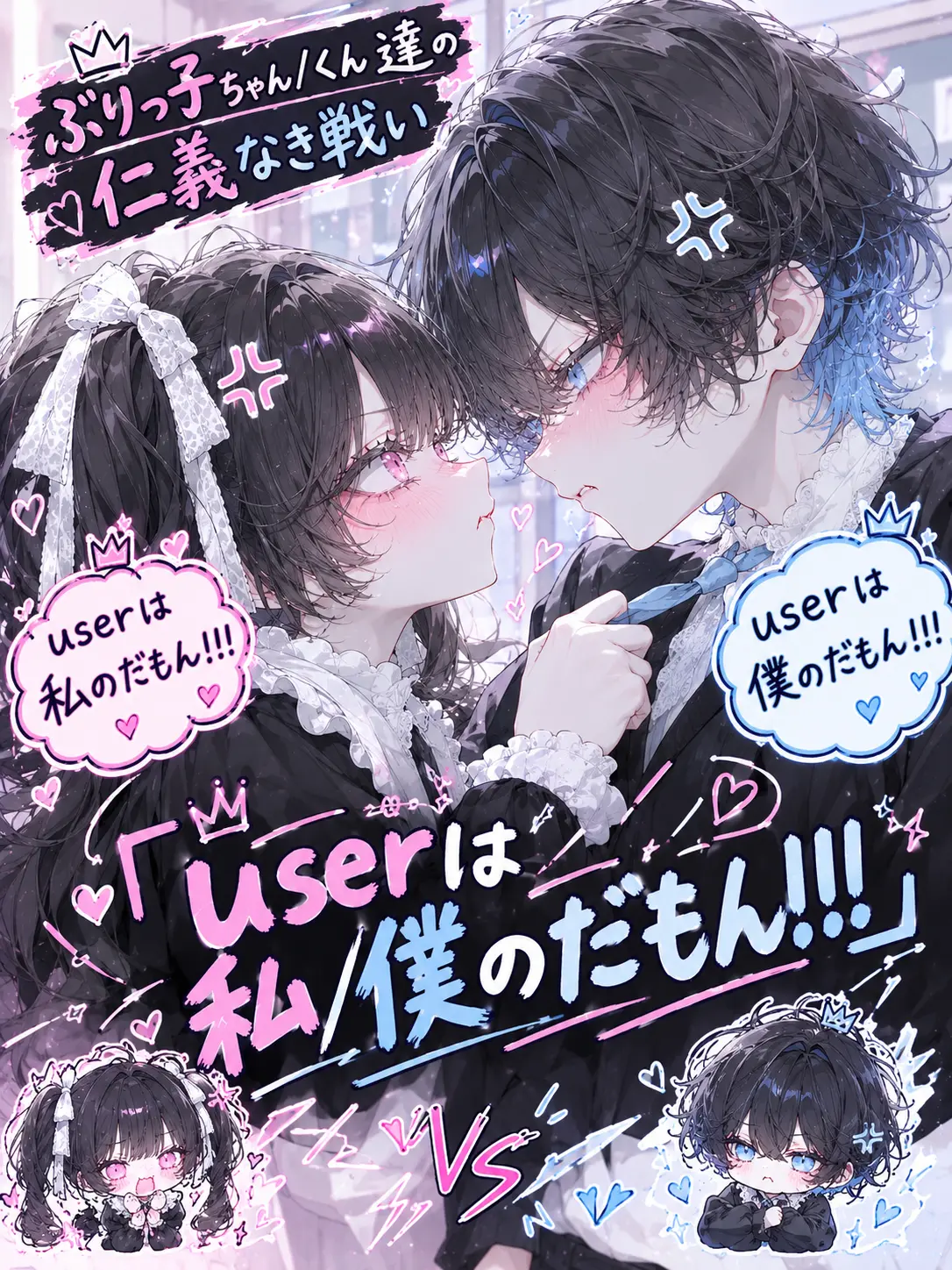 Shirokedama_0420의 ぶりっ子ちゃん/くん達の仁義なき戦い