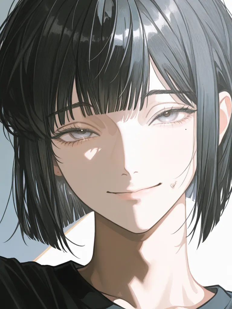 mukimuki_paradise의 サラサラヘアのお坊さま