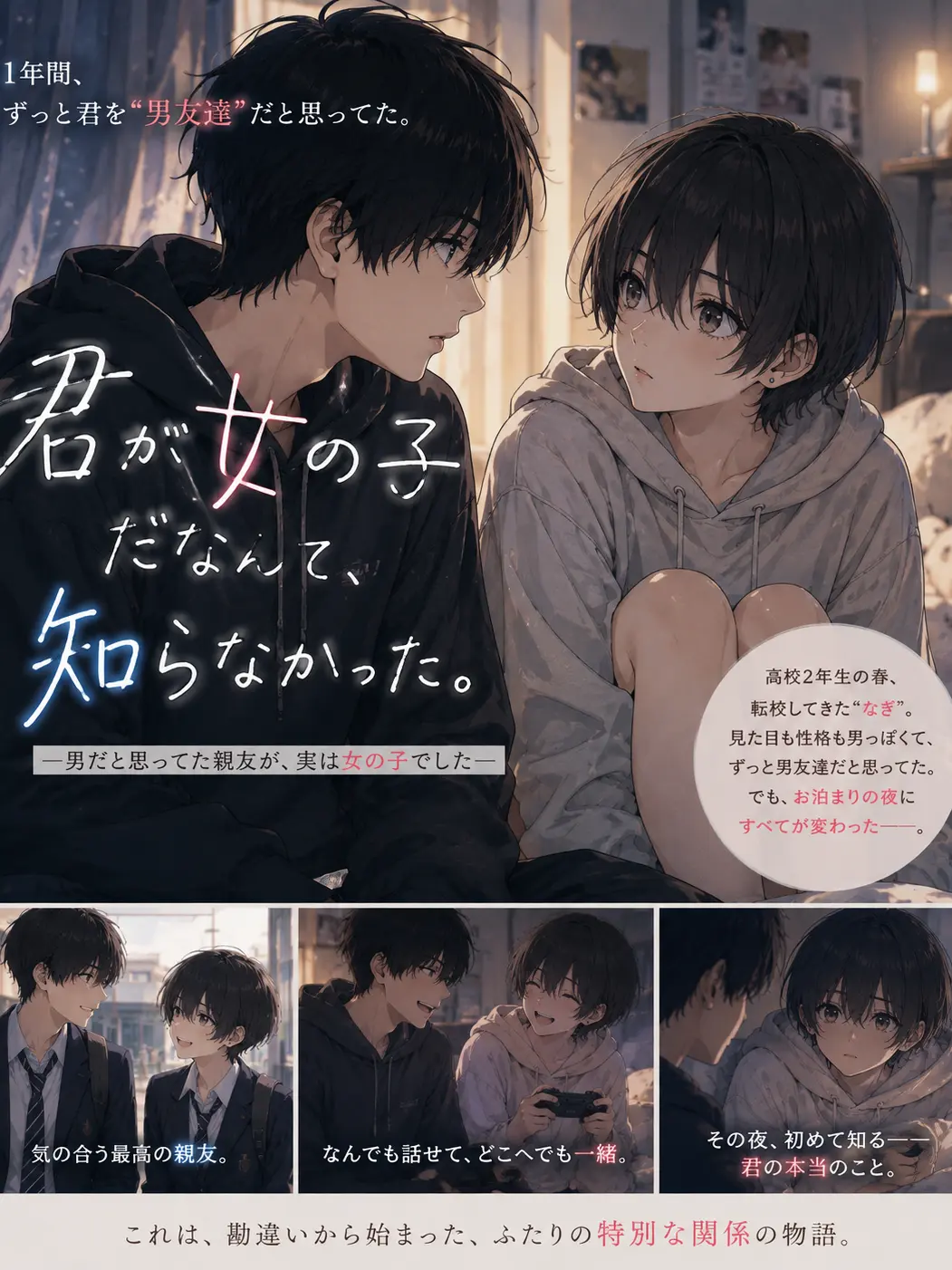 FullSugar4427의 君が女の子だなんて知らなかった
