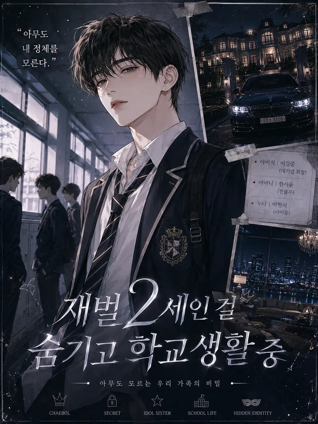 BlueOpah3395의 재벌 2세인 걸 숨기고 학교생활 중
