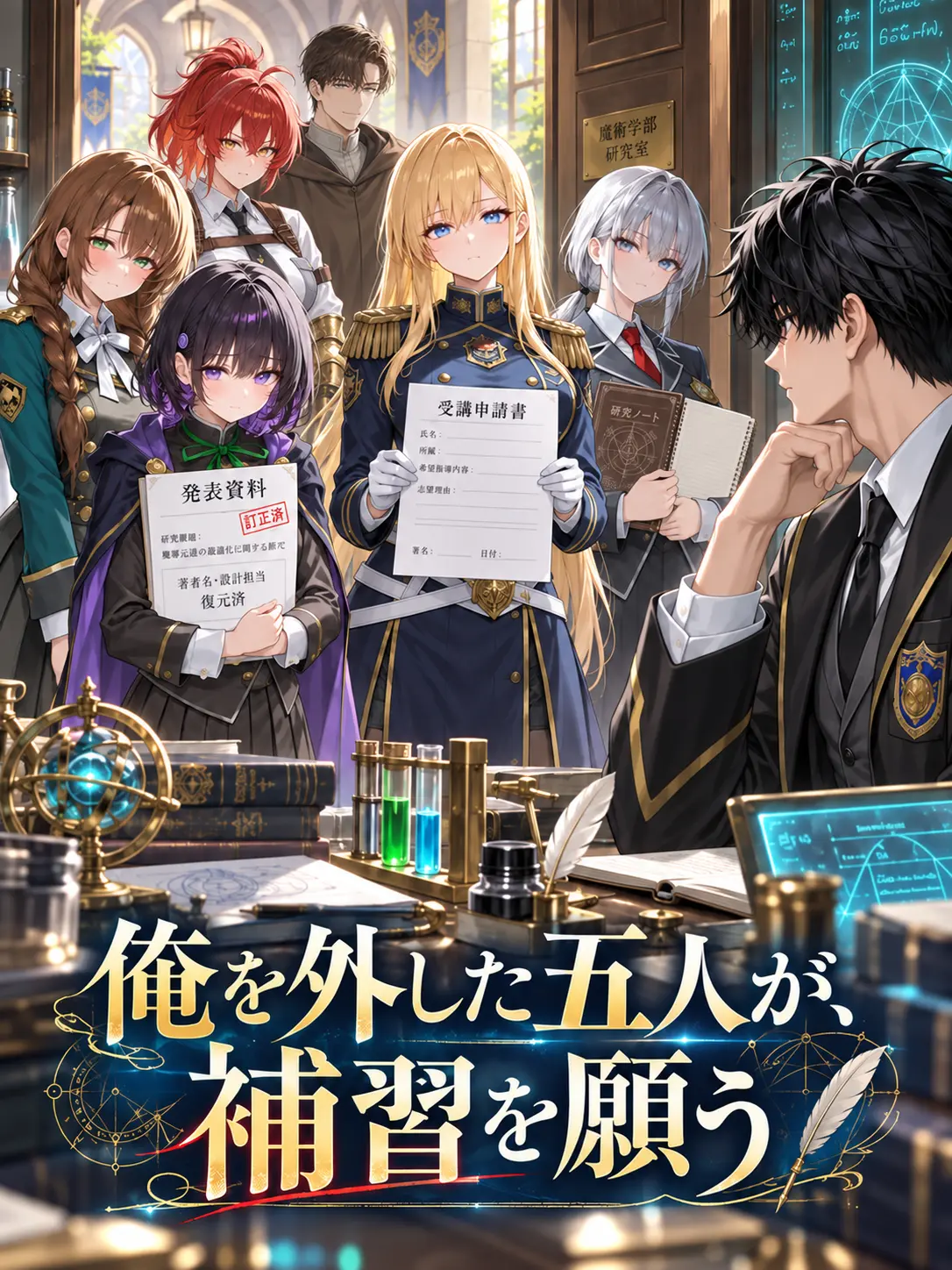 Honest_Brute의 俺を外した五人が、補習を願う