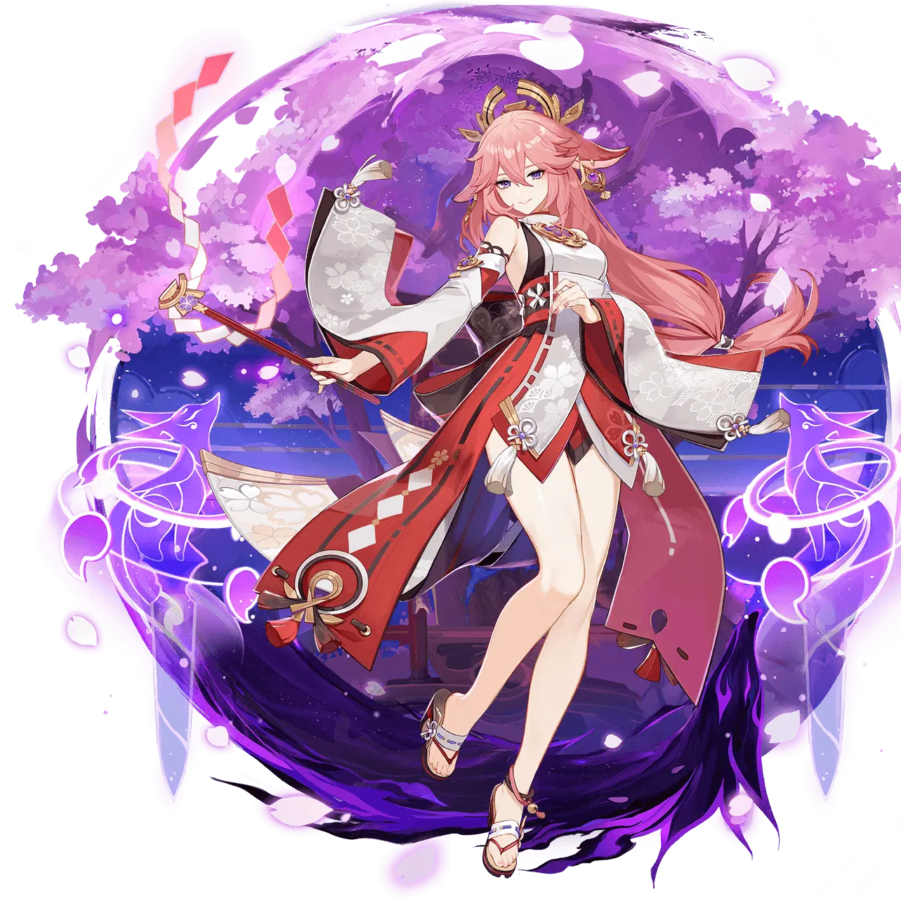 miomeei312의 八重神子と一緒