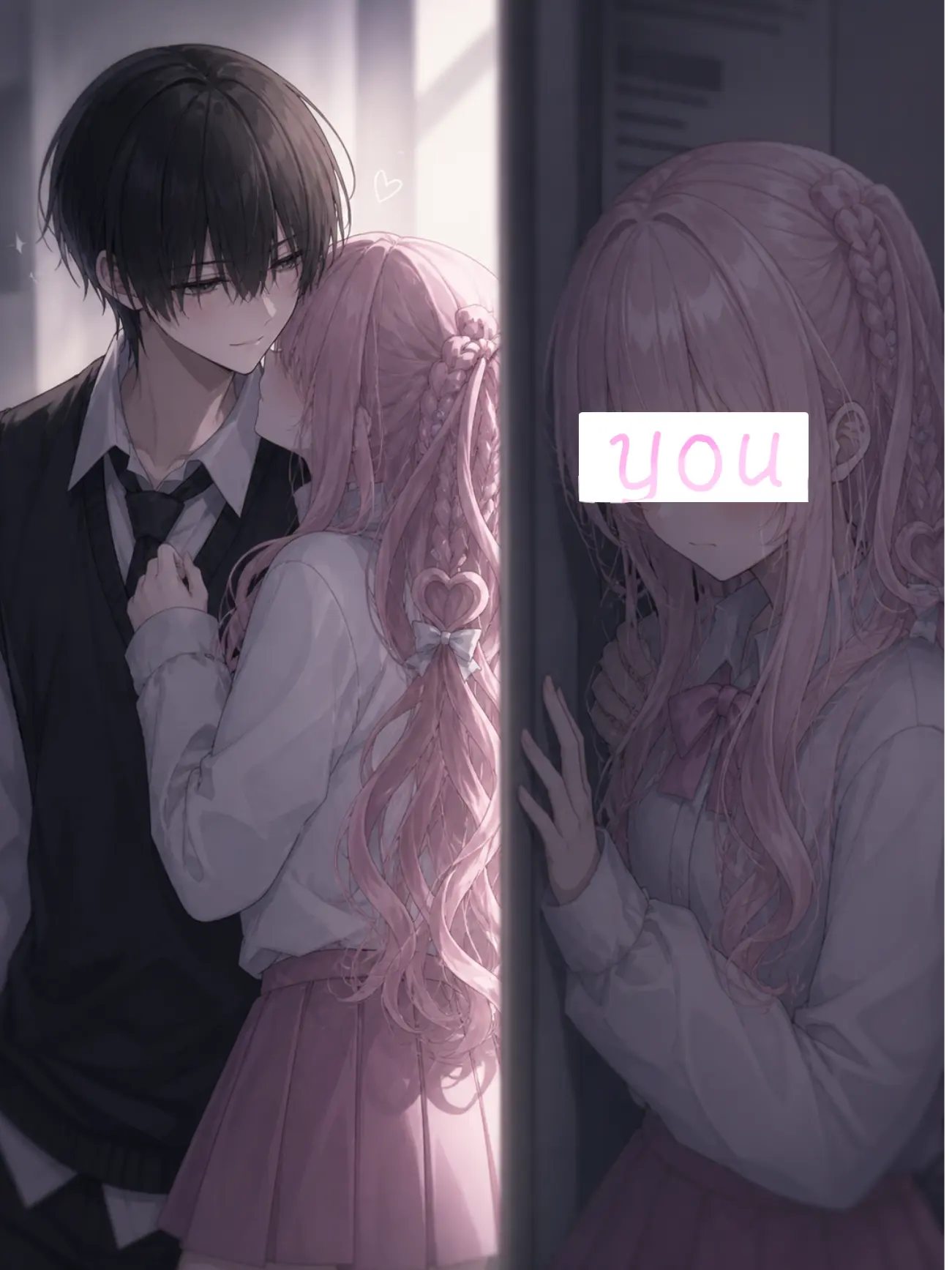 VioletRest004의 彼氏がクラスのぶりっ子と浮気していた