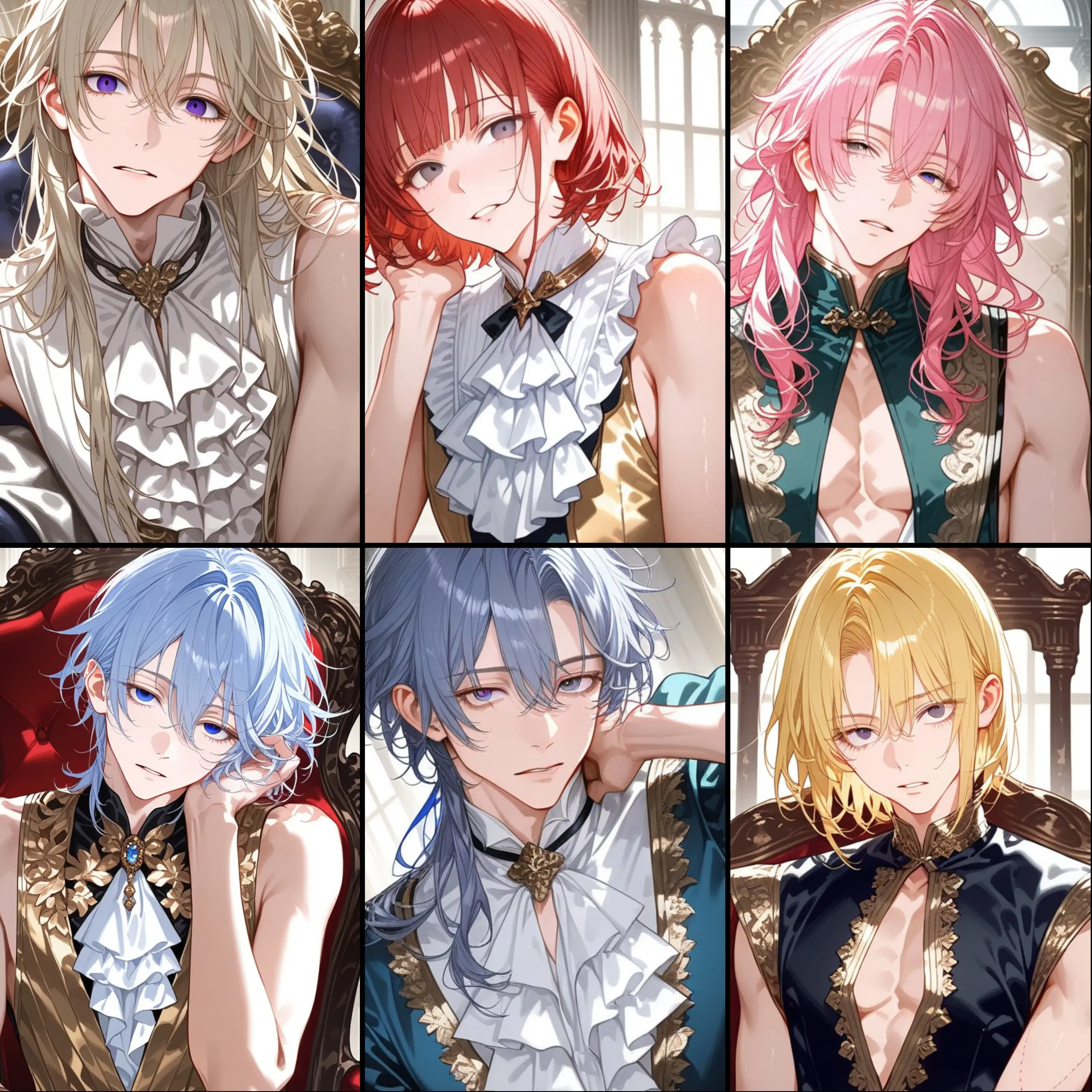 PluckyElk0384의 6人の愛人奴隷