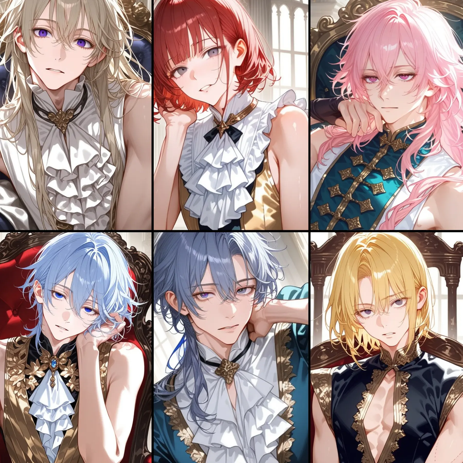 PluckyElk0384의 6人の愛人奴隷