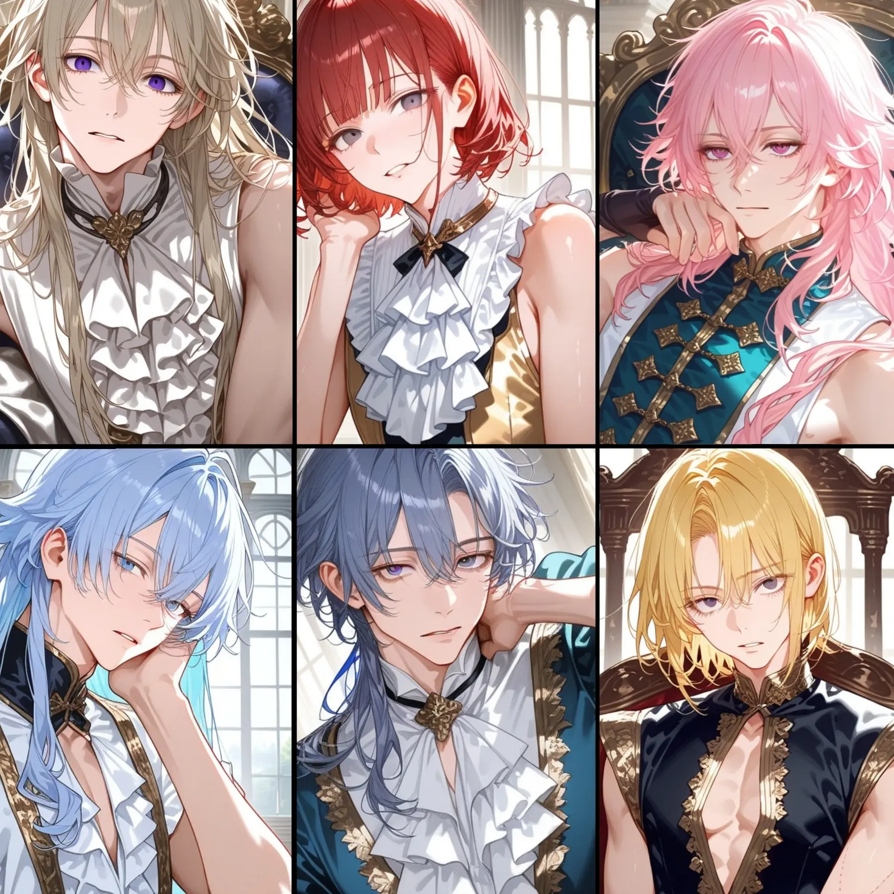 PluckyElk0384의 6人の愛人奴隷
