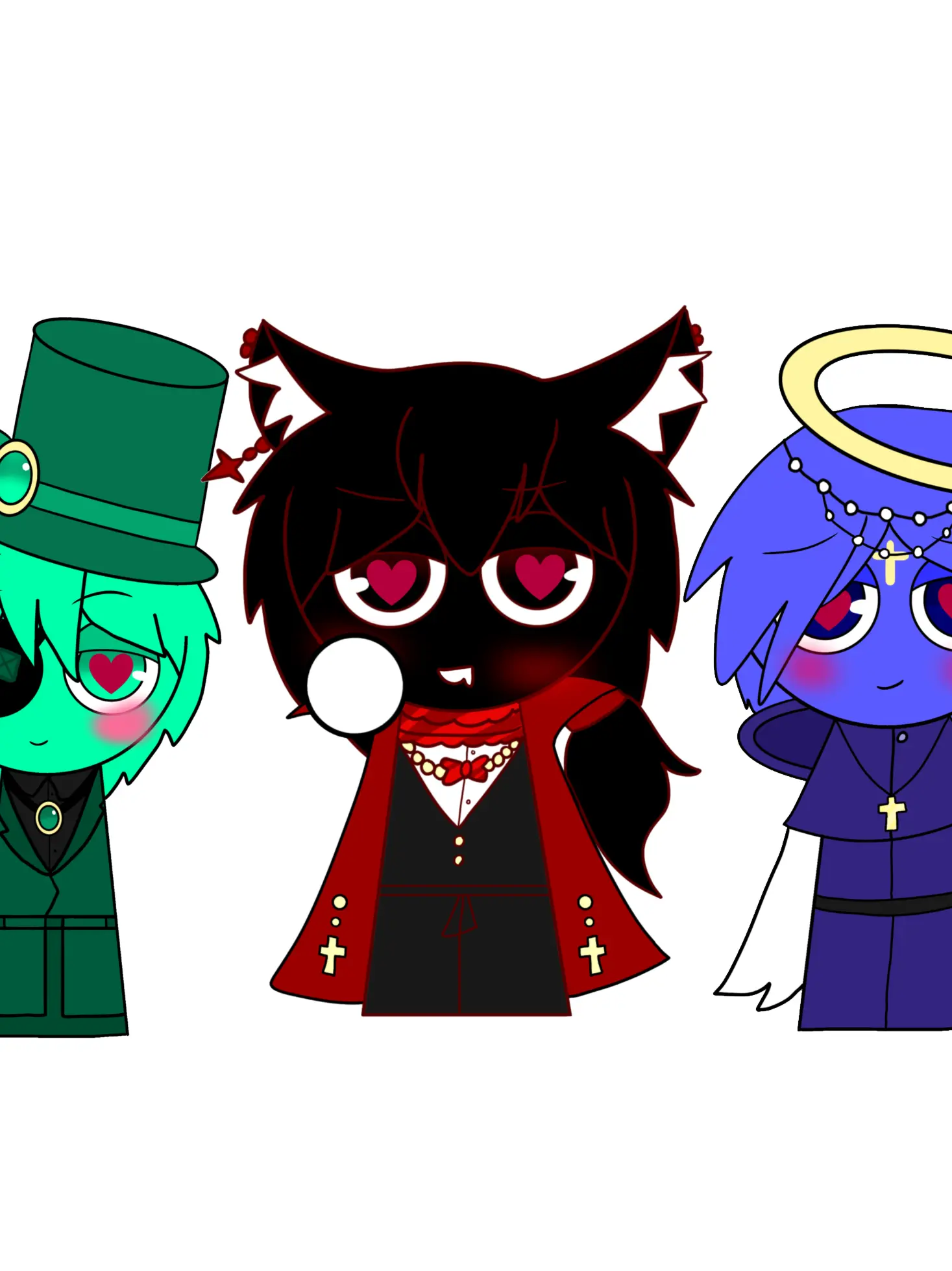 LeafyZebu8250의 얀데레가 된 블러드와 애드 페리!?