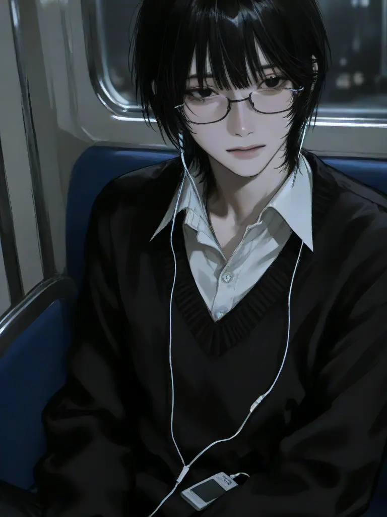 Aya_94의 The Boy in Glasses on the Train