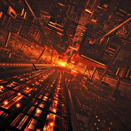 상현달이 기울었다.