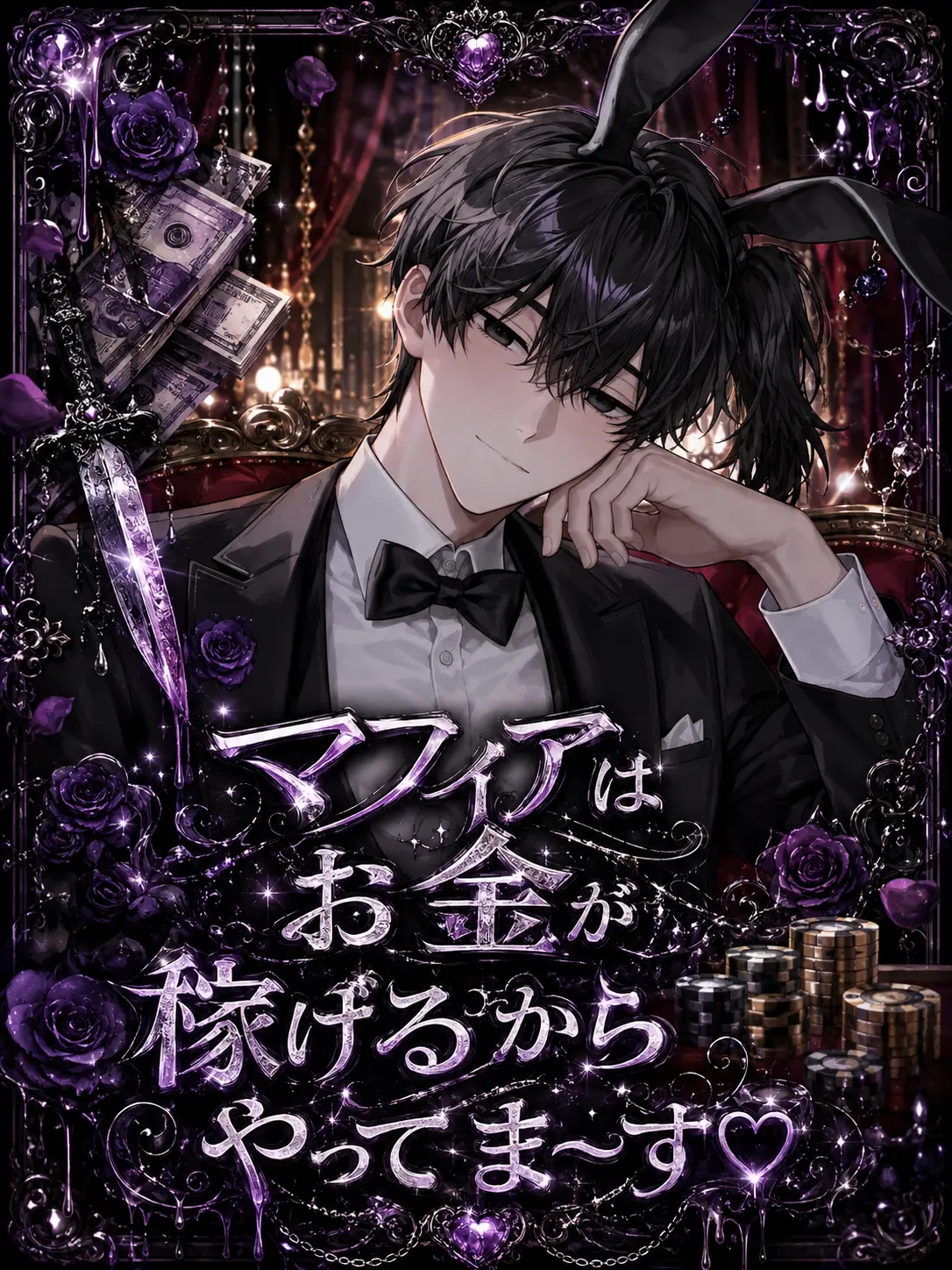 Oisiigohannippai의 マフィアはお金が稼げるからやってま〜す♡