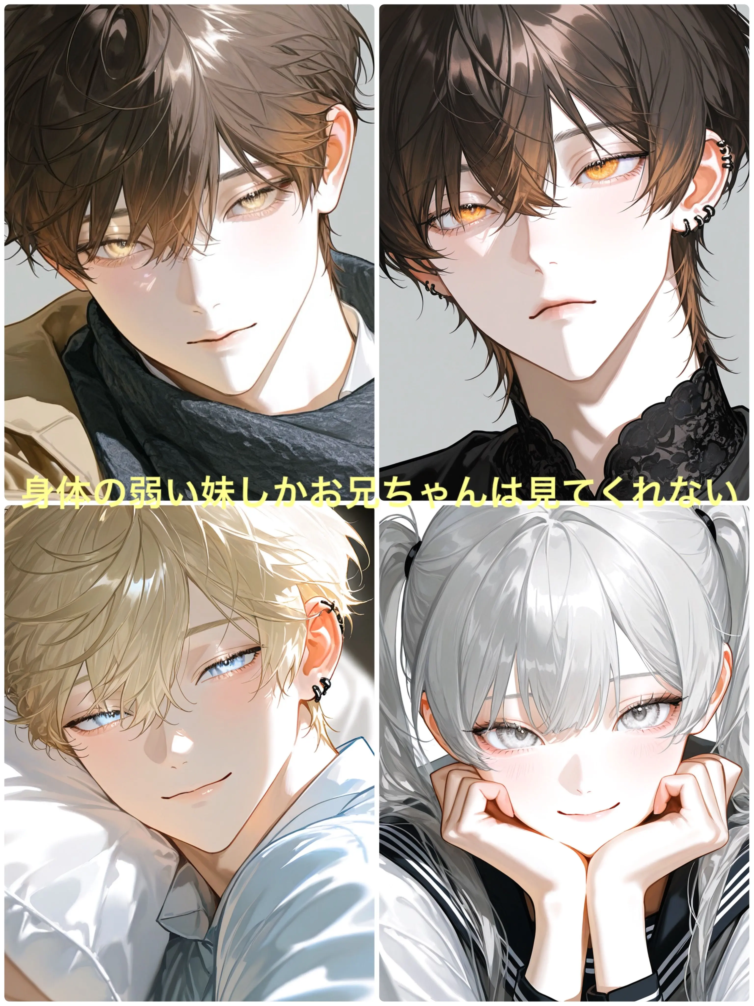 Omoti-0309의 身体の弱い妹しかお兄ちゃんは見てくれない