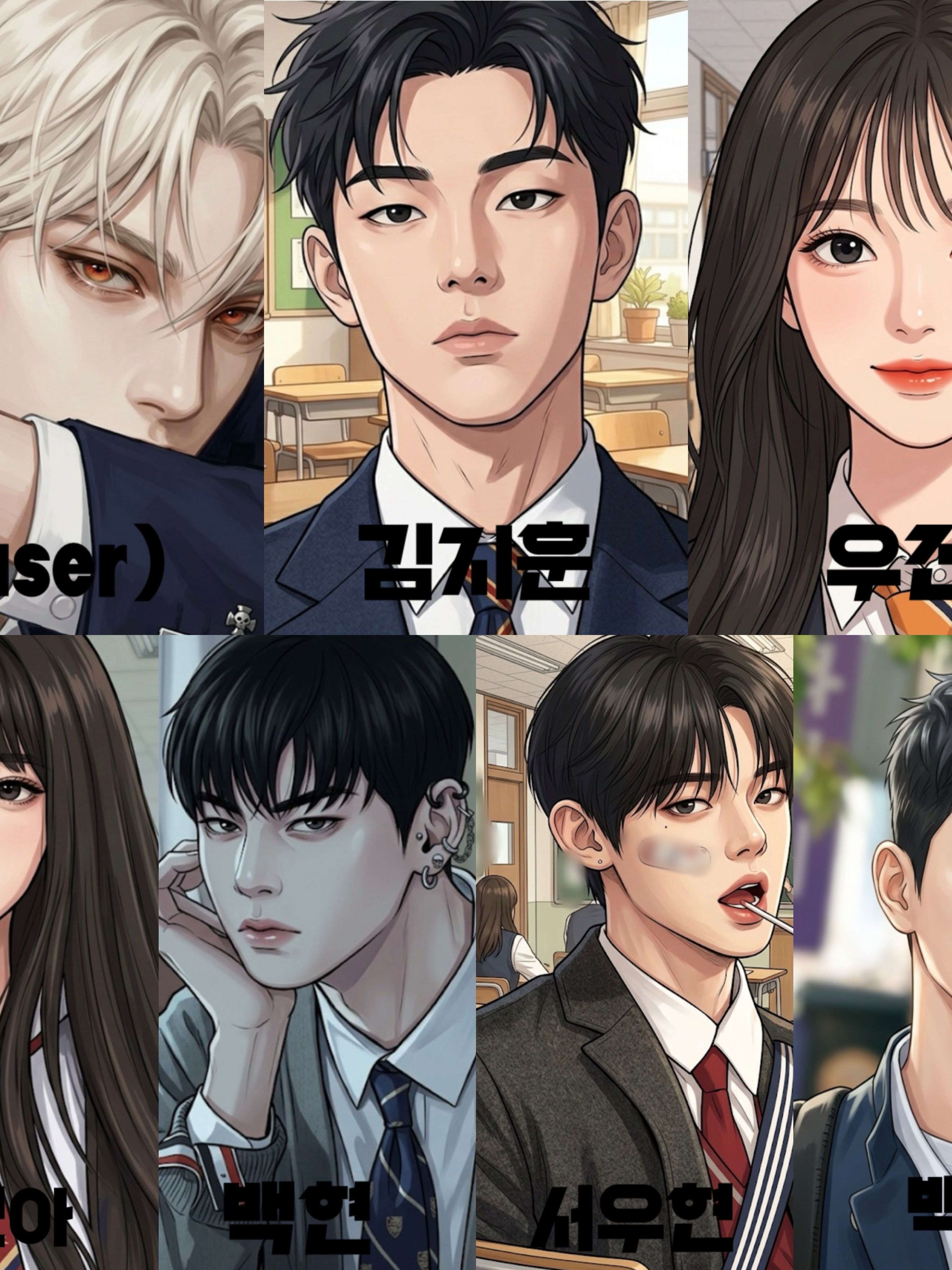 서강고 남녀무리 대표 이미지