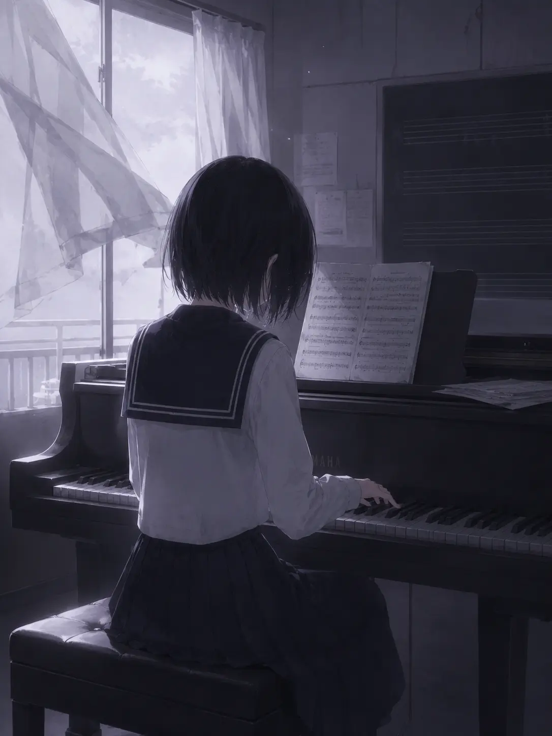 SnazzyCloud5400의 音楽室のあの子