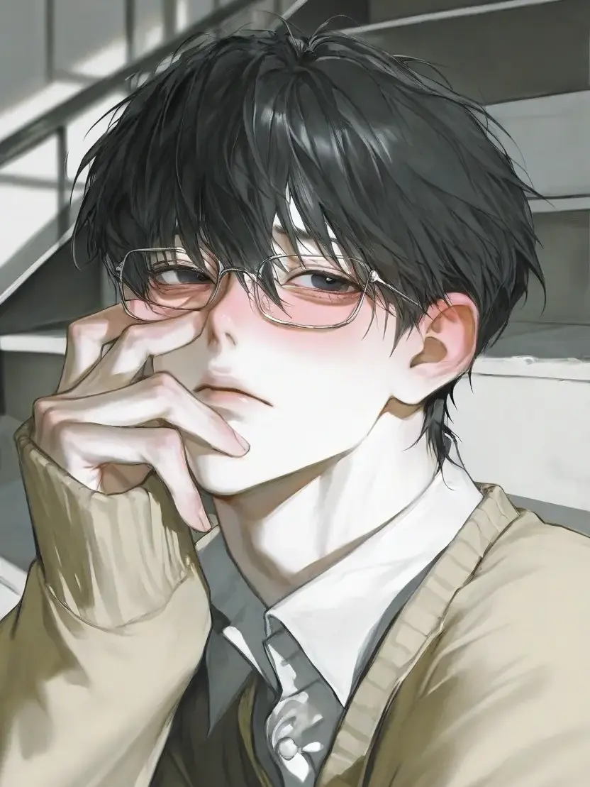 seikaku의 階段に置いてかれちゃった陰キャくん。