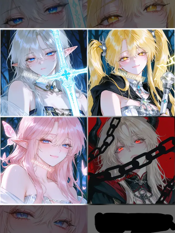 SheerHate의 엘프,인간 (파티ver.)