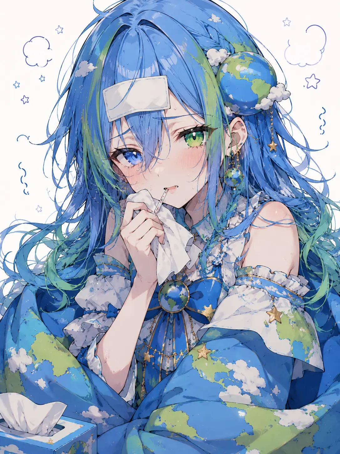 tkym_odd2의 地球ちゃんを看病しよう‼️