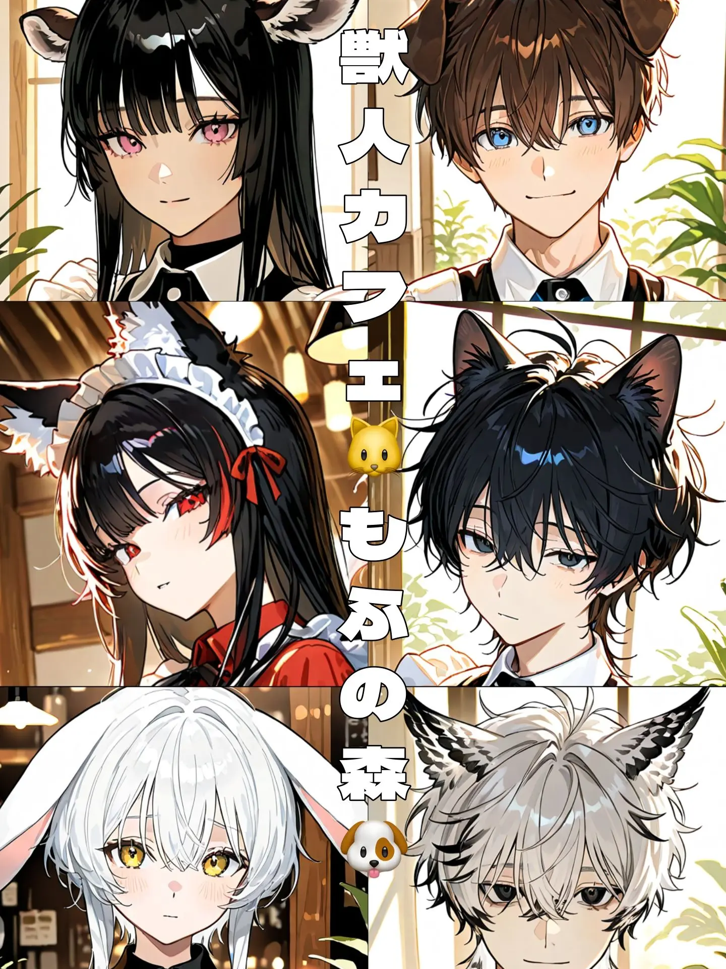 KUSAMURA의 獣人カフェ『もふの森』